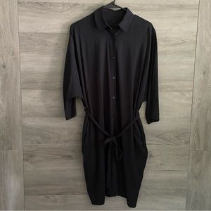lululemon athletica Black Midi Dress